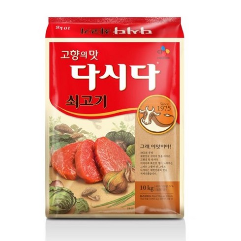 쇠고기다시다 10kg/백설, 10kg, 1개