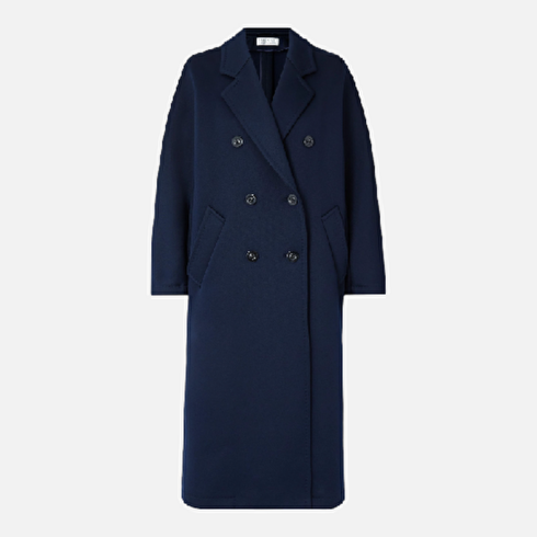 기타 [명품]여성 막스마라 23SS 네이비 더블 롱 코트 MADAME2 7210878983540828hq1725