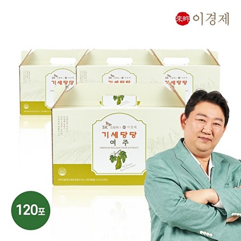 래오이경제 기세당당 여주 120포(70ml*30포*4박스/4개월분), 70ml