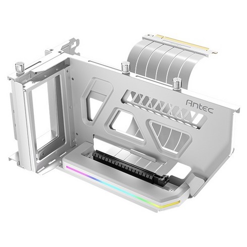라이저케이블 - [Antec] Antec SHIFT PCI-E 4.0 라이저 케이블 KIT ARGB (화이트 190mm)