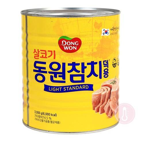 동원참치3kg - 푸드올마켓_ 동원참치 살코기 덕용 3kg, 1개