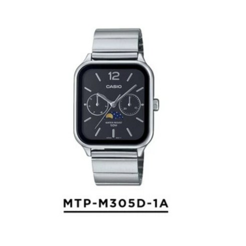 카시오 MTP-M305 시리즈 손목시계 아날로그 MTP-M305D-1A