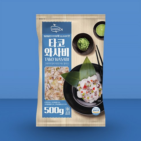 고래미 타코와사비 500g, 1개