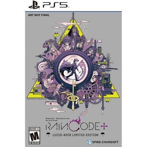 마스터아카이브 - 마스터 탐정 아카이브 RAIN CODE Plus 루시드 누아르 한정판 플레이스테이션 5, PlayStation 5_Limited Edition