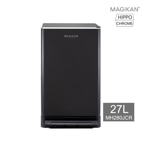 매직캔크롬히포 27L 화이트/크롬 그레이/크롬 재규어/크롬 MH280WCR MH280GCR MH280JCR신제품 기본리필내장, 재규어, 1개