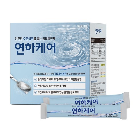 연하재활기 - 케어웰 연하케어 점도증진제, 150g, 2개