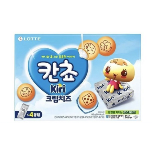 롯데웰푸드 칸쵸 끼리 크림치즈, 54g, 1개