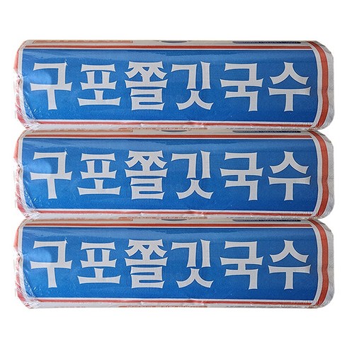 [국수마을] 구포쫄깃국수 중면 1.4kg, 3개