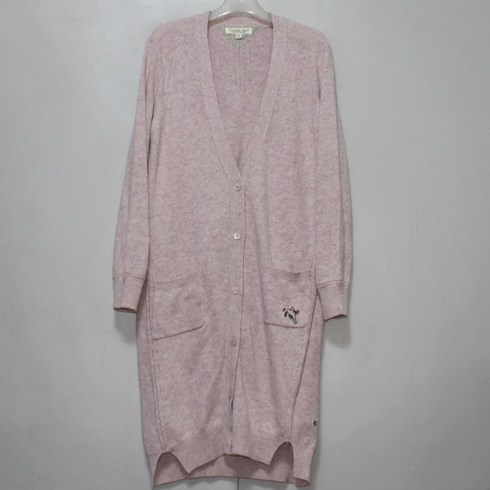 (구제)써스데이아일랜드 여성 루즈핏 롱 브이넥 니트 가디건/ 85-90/ 몽땅구제