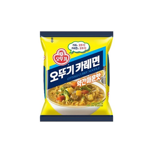 오뚜기 카레면 130g, 4개