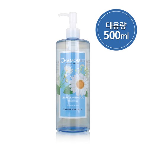 (달) 네이처 포레스트 가든_카모마일 클렌징 오일(대용량)_(500ml), 1개, 500ml