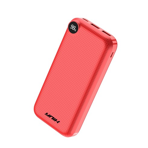 유닉 고속 보조배터리 YNIK1001 Pro, 레드, Pro10(10000mAh)
