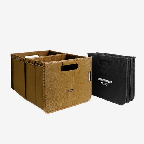 2023년 가성비 최고 브루클린웍스 - BW_ 브루클린웍스 다용도 접이식수납 아코디언백 1+1, 블랙 1+1