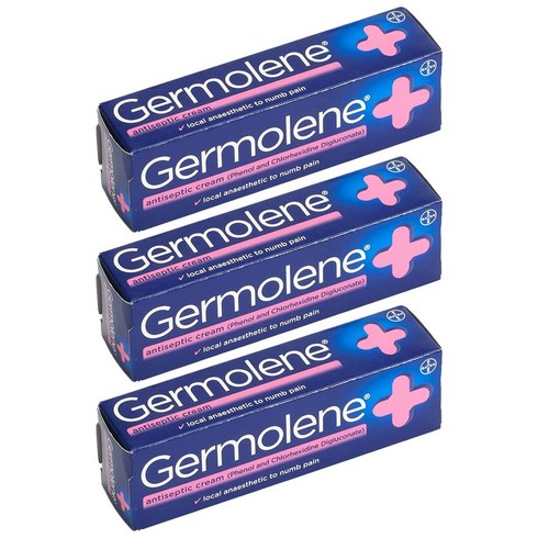 Germolene Antiseptic Cream 30g 3팩, 3개