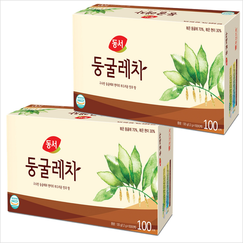 둥굴레차 - 동서 둥굴레차, 1.2g, 100개입, 2개