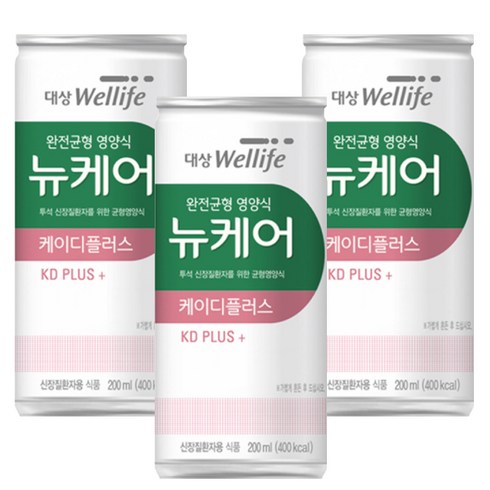 뉴케어 케이디플러스 투석용 200ml 30캔 KF80증정, 30개