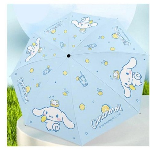 산리오 양산 우산 겸용 자외선차단 3단 자동우산
