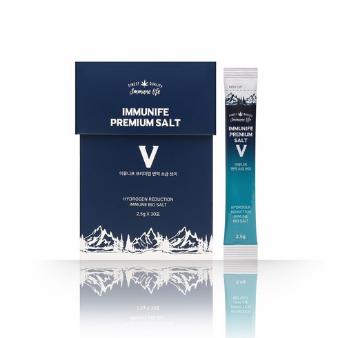 이뮤니프 면역 소금 V 30포 (75g), 1개, 75g