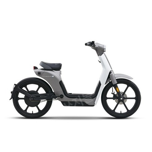 혼다 커브 e 컵(Honda Cub) 전기자전거 주행거리35km 48V 20Ah, 그레이 48V 20Ah, 합성스틸