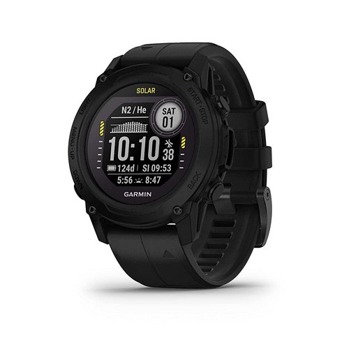 Garmin Descent™ G1 견고한 다이브 컴퓨터 다중 다이빙 모드 활동 추적 슬레이트 그레이, 하강 G1 솔라, 블랙, 블랙