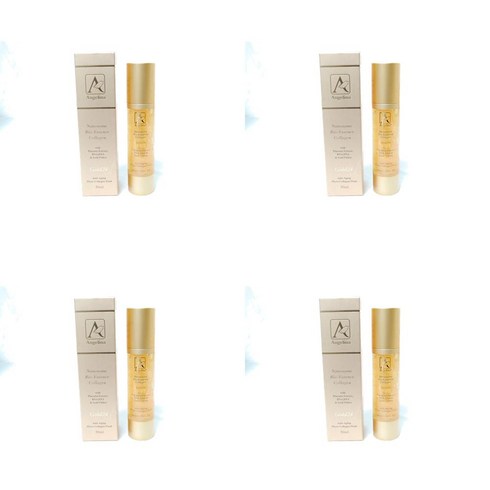(호주직배) 안젤리나 나노썸 바이오 콜라겐 골드24 에센스 50ml 4팩 Angelina Nanosome Bio-Essence Collagen Gold 24 50ml