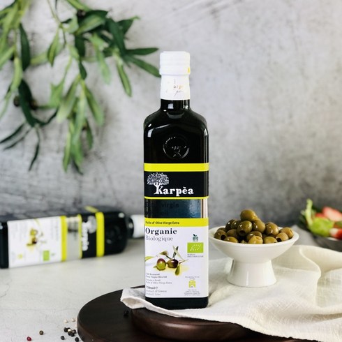 가르페아 유기농 엑스크라버진 냉압착 올리브유 750ml, 1개