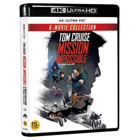 [Blu-ray] 미션 임파서블 6-Movie 콜렉션 (6Disc 4K UHD BD 4K Only) : 블루레이
