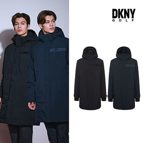 [DKNY GOLF] 남성 23FW 인퀼팅 구스다운 점퍼 1종