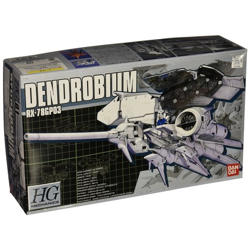 HGM 1550 RX-78GP03 건담 프로토 타입 3 호기 덴드로븀 (기동 전사 건담 0083 STARDUST MEMORY), 상세페이지 참조
