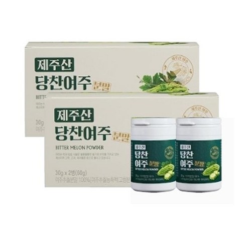 제주산 당찬여주 분말 2박스 30g 4통