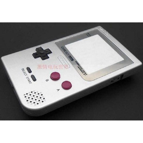 게임보이 - 닌텐도 게임보이 GAMEBOY 포켓 GBP 흑백 게임기 포켓몬 레트로, C. 실버 고광택 버전