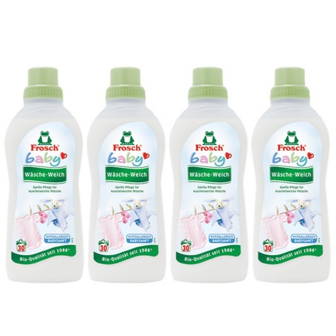 프로쉬 베이비 섬유유연제 750ml x 4개 | Frosch Baby Fabric Softener