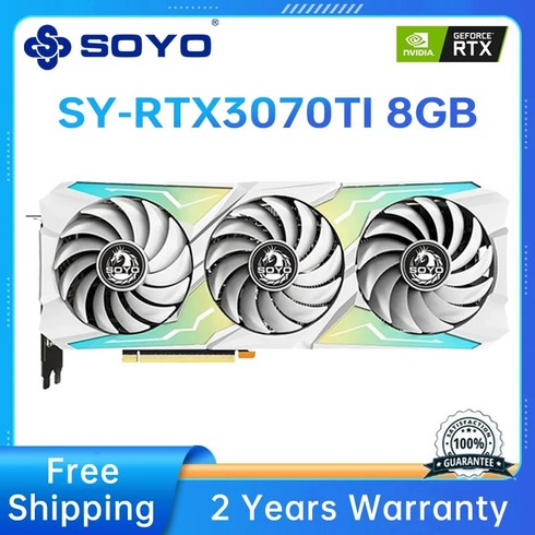 SOYO-신제품 RTX3060Ti 3070Ti 3080 2060S 2070S 1660S NVIDIA 8G/12G 게임용 GPU GDDR6 데스크탑 그래픽 카드 지원 데스크탑 G, 4.RTX  2070 8G