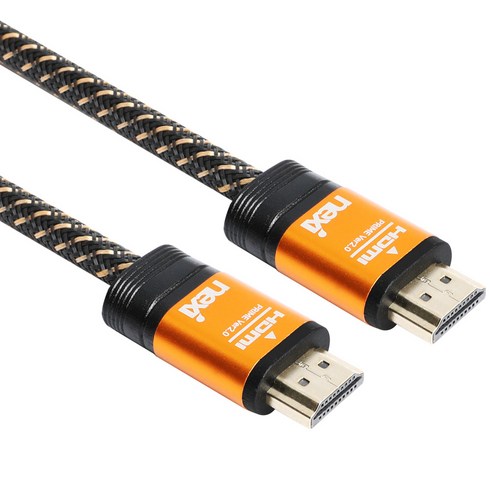 넥시 HDMI2.0 골드프라임 케이블 7M NX-HDMI20-GP070 NX925, HDMI V2.0 골드 프라임 케이블 7, 1개