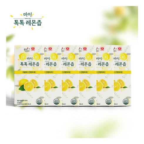 마이 톡톡 레몬즙 - [올타] [6박스/90포] 마이 톡톡 레몬즙(15ml x15포x6박스)