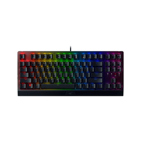 레이저 블랙위도우 텐키리스 V3 RAZER Blackwidow TKL, 클래식블랙(옐로우축)