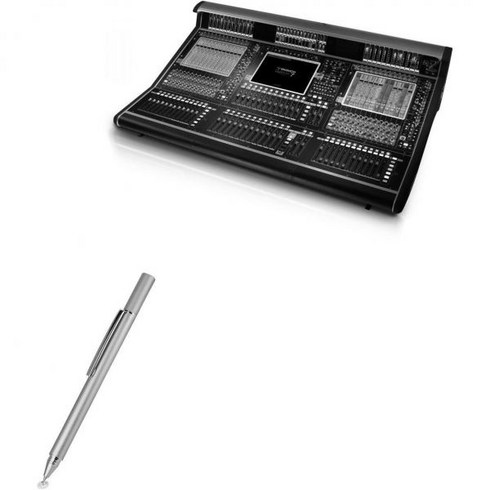 DiGiCo 퀀텀 7과 호환되는 박스웨이브 스타일러스 펜 파인터치 정전식 초정밀 메탈릭 실버