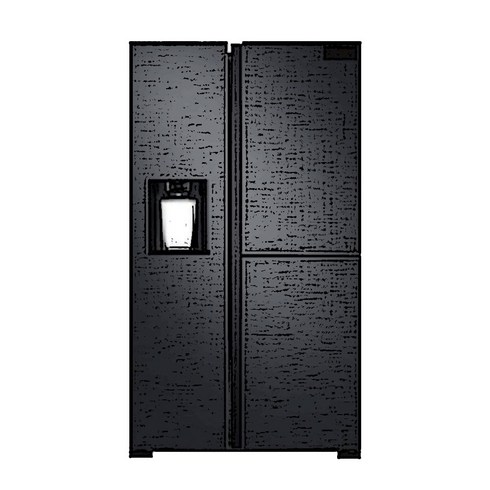 삼성 양문형 냉장고 RS80B5190B4