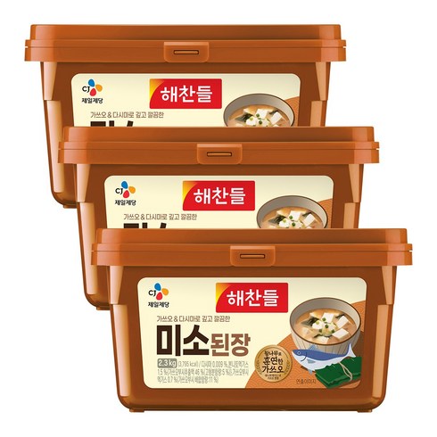 해찬들 미소된장 2.3kg x 3개