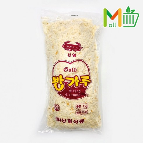 MMMALL 신일 빵가루 습식 냉동, 1개, 2kg