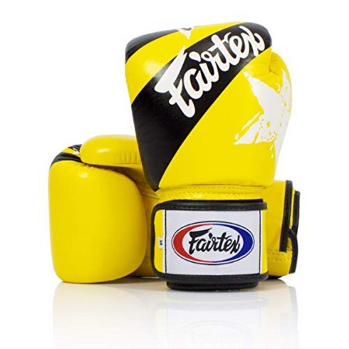 Fairtex 페어텍스 BGV1 무에타이 킥 복싱 글러브, Nation Yellow