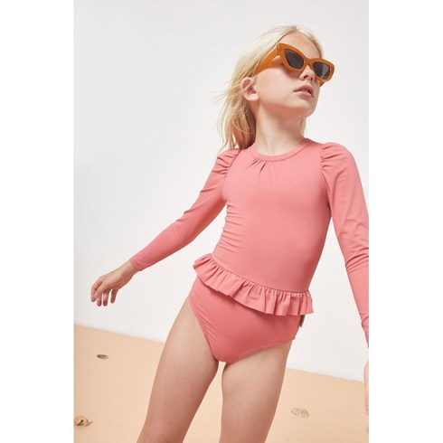 미포넷수영복 - [MIPOUNET] 미포넷 24SS 키즈 수영복 MACARENA LONG SLEEVE SWIMSUIT MPV24.1905.SWI001.37