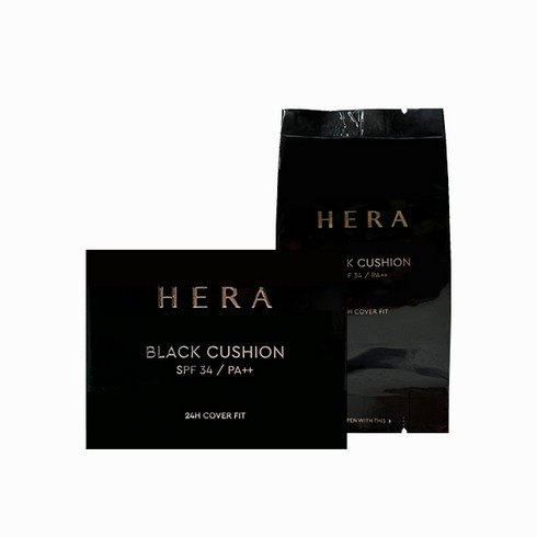 [HERA] 헤라 블랙쿠션 (본품15g+리필15g)[정품], 23N1, 1세트