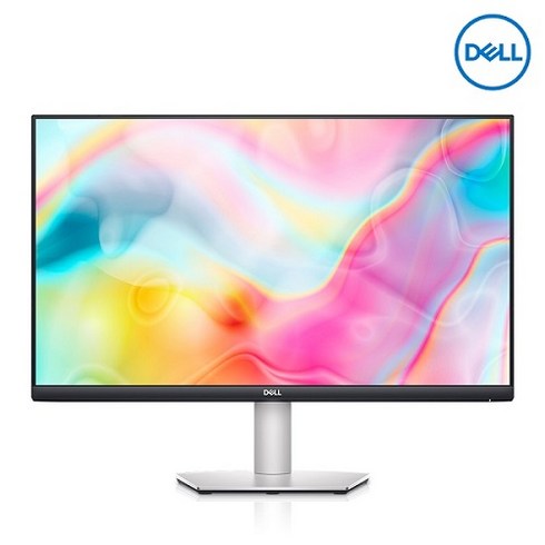 2023년 가성비 최고 dell모니터 - DELL S2722QC 68.5cm UHD 4K USB-C PD지원 맥북 IPS 피봇 놀랍도록 선명한 화질 테이터 영상 및 전원을 한번에 고음질 듀얼 내장 스피커 모니터