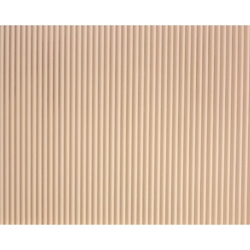 백골반달 템바보드 9x1200X2400mm (도장용) 벽면곡면 인테리어 MDF 합판 목재, 1개