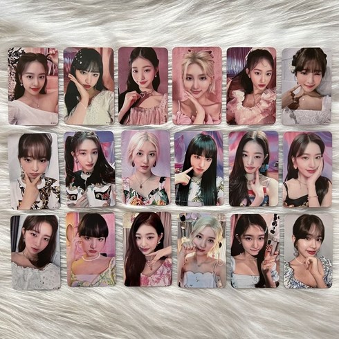 일본 아이브 IVE 일레븐 ELEVEN 앨범 굿즈 앨범 굿즈 유광 포카18장, 18장