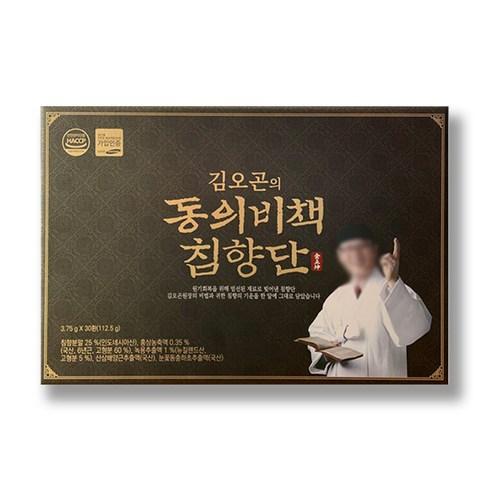 옻가네 김오곤의 동의비책 침향단, 3.75g, 30개