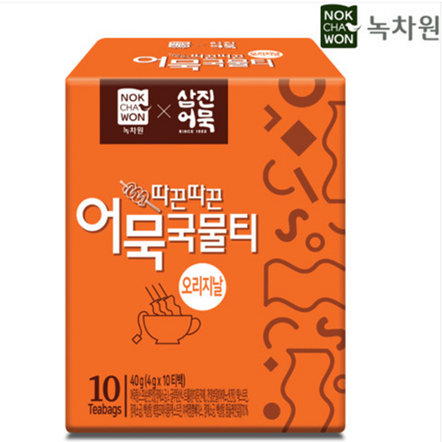 태바시다시마초 - 녹차원 삼진어묵 따끈따끈 어묵국물티, 4g, 4개, 오리지날맛