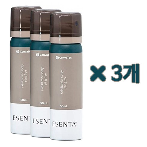[ConvaTec] 콘바텍 에센타 스킨배리어 스프레이 423288 (50ml) x 3개 - 장루용품