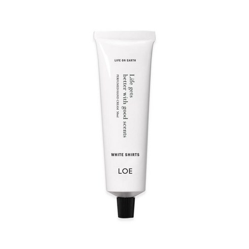 LOE Life On Earth 퍼퓸드 핸드 크림 50ml (화이트 셔츠)